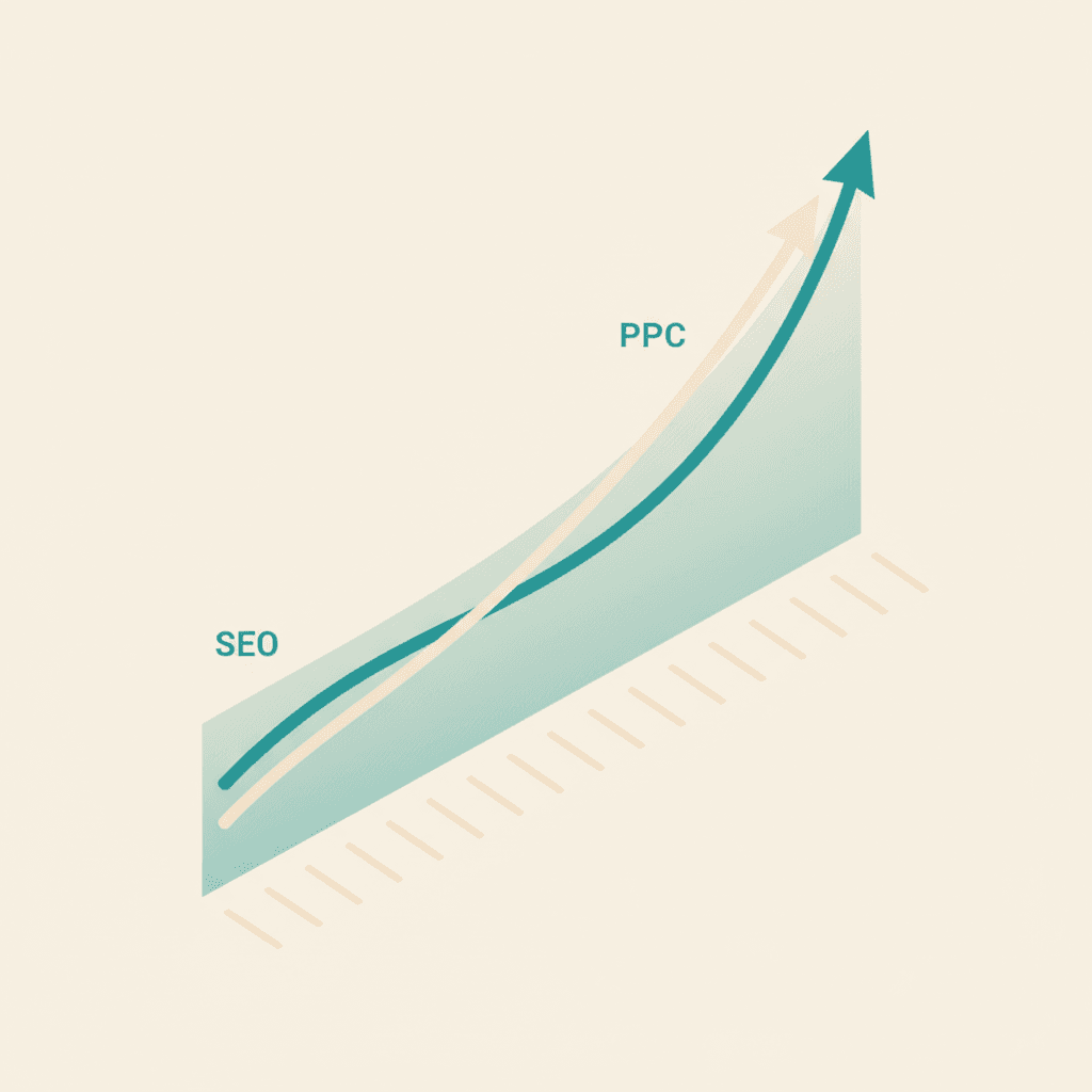 Infographic for ecommerce seo benefits article