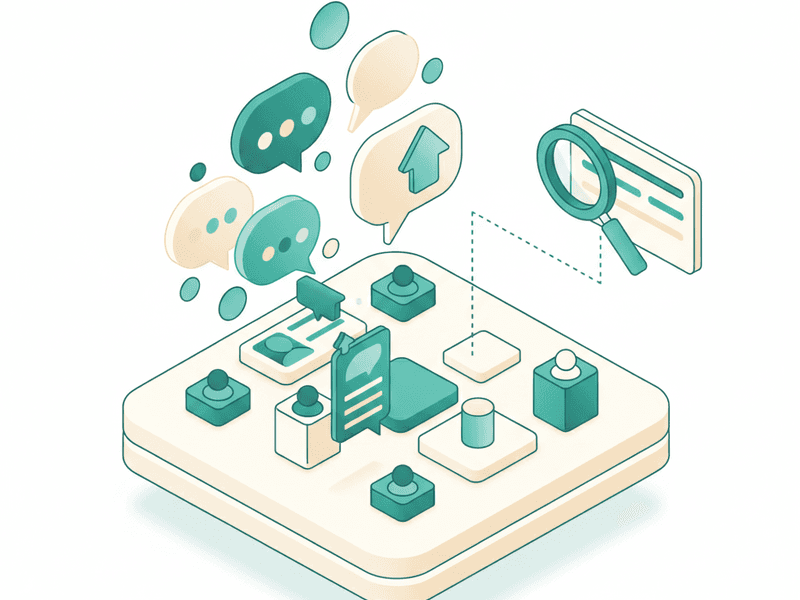 Isometric illustration for reddit seo strategy article